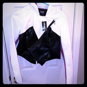 SpiderGwen Crop Moto-jacket
